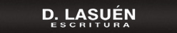 D. LASU&Eacute;N ESCRITURA